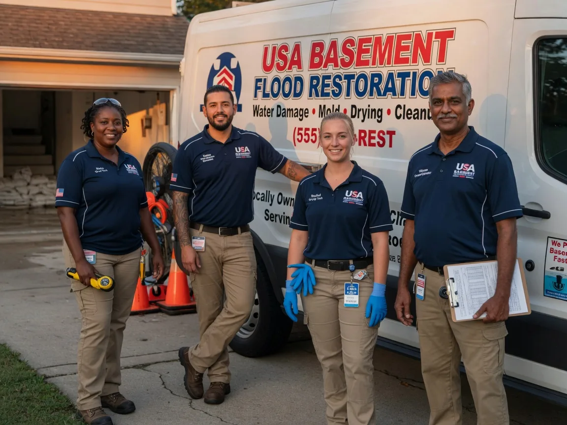 Basement Flood Cleanup company in Williamsfield, OH